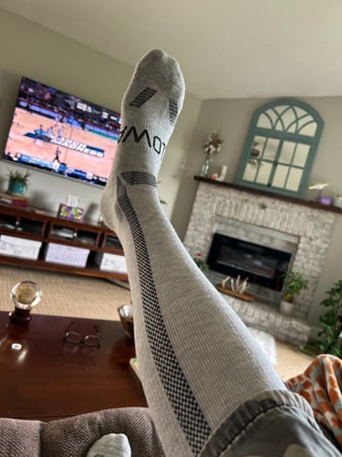 Customer photo review of Men's Alpaca Socks