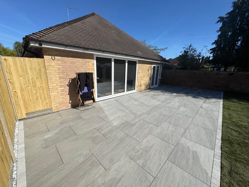 Customer photo review of Kandala - Grey Porcelain Paving Tiles - 900 x 600 x 20mm