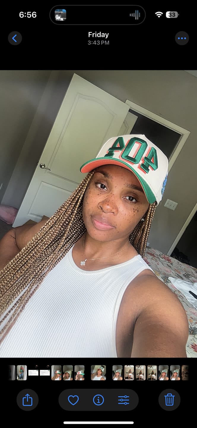 Customer photo review of 404 Signature Kelly Green Hat