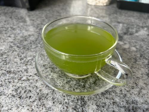 Customer photo review of Sencha Shizuku with Matcha Powder