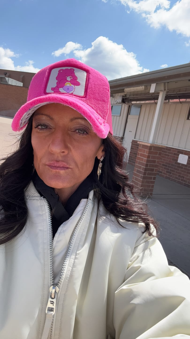 Customer photo review of OVERLORD X Care Bears: Secret Bear Trucker Cap