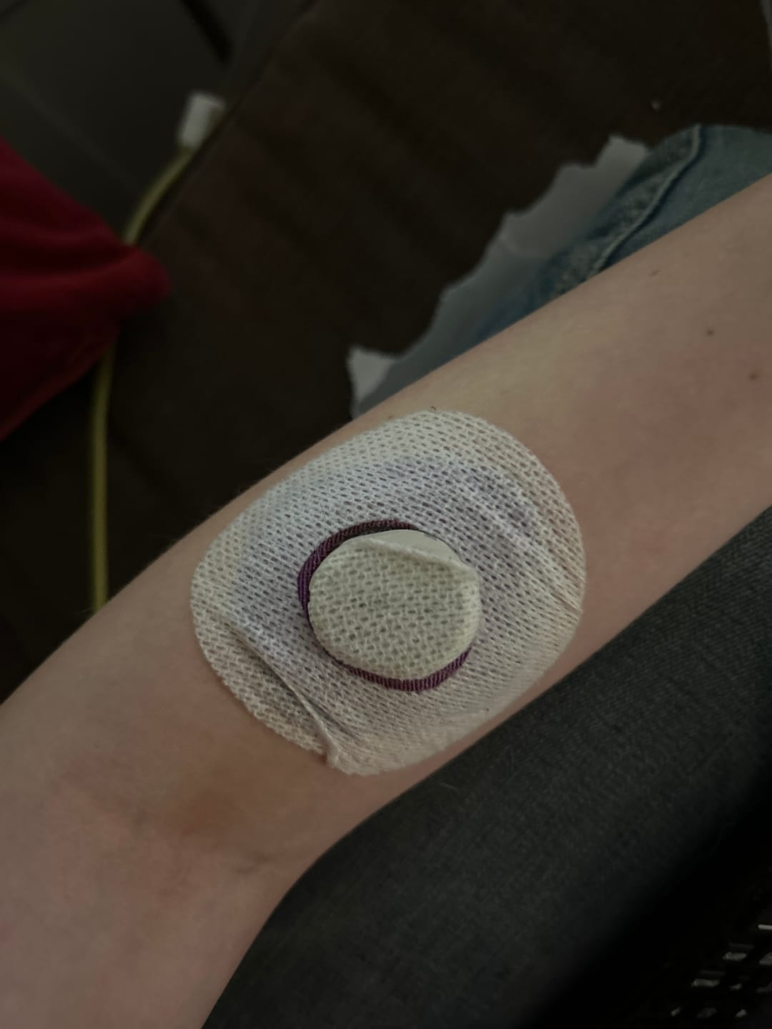 Customer photo review of Skin Defender Reusable Non-Adhesive Barrier - 5 Pack