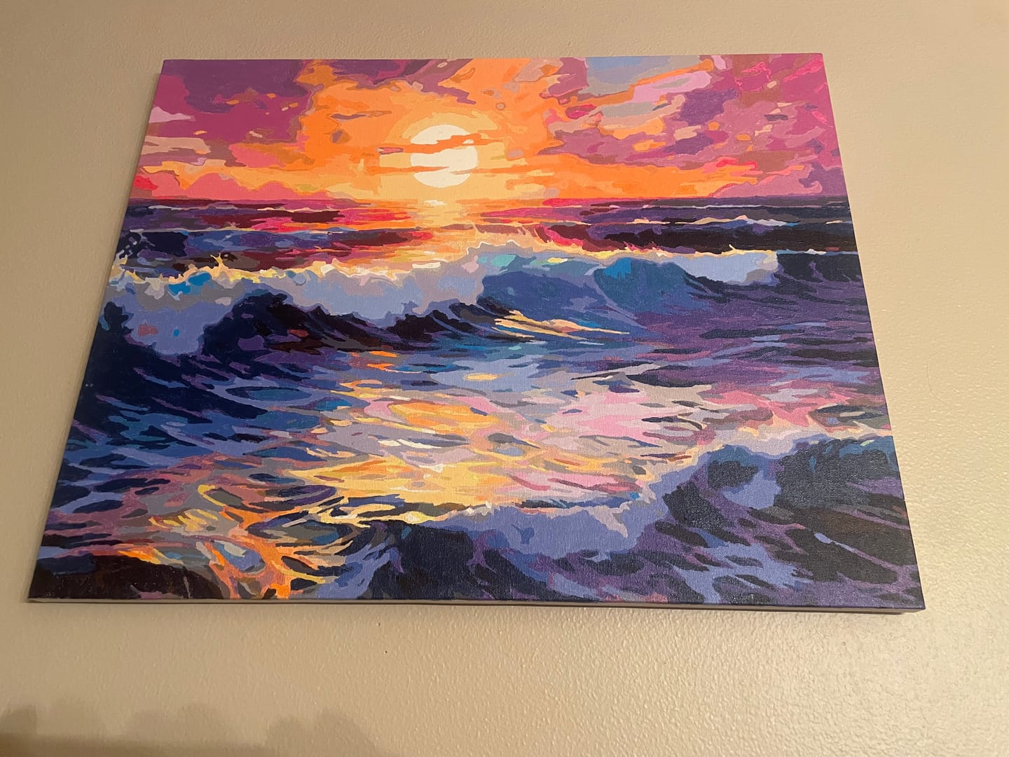 Customer photo review of Harmony Of Sunset