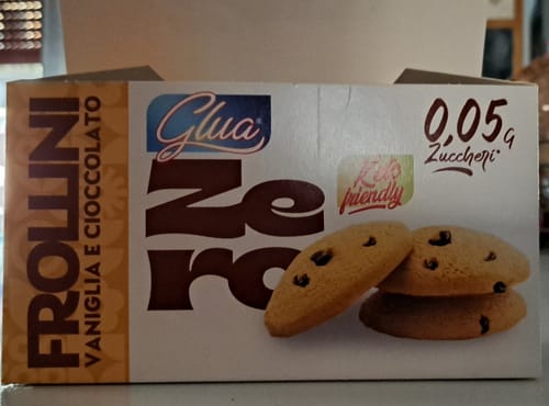 Customer photo review of Frollini proteici con gocce di cioccolato