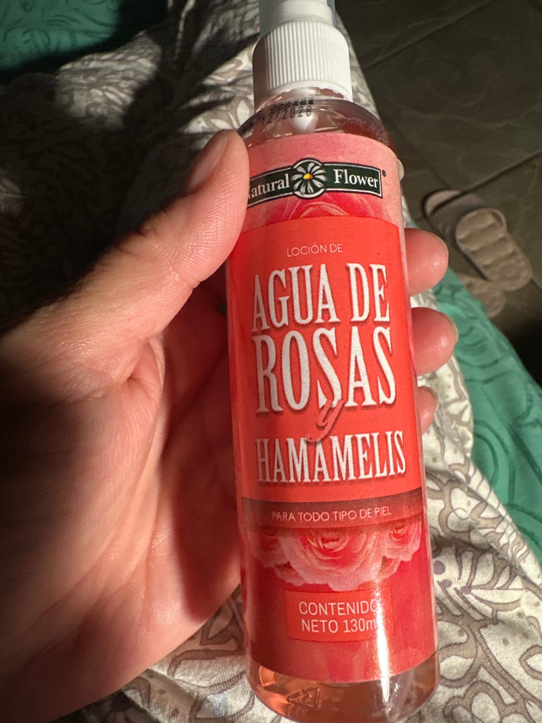 Customer photo review of Agua de Rosas con Hamamelis