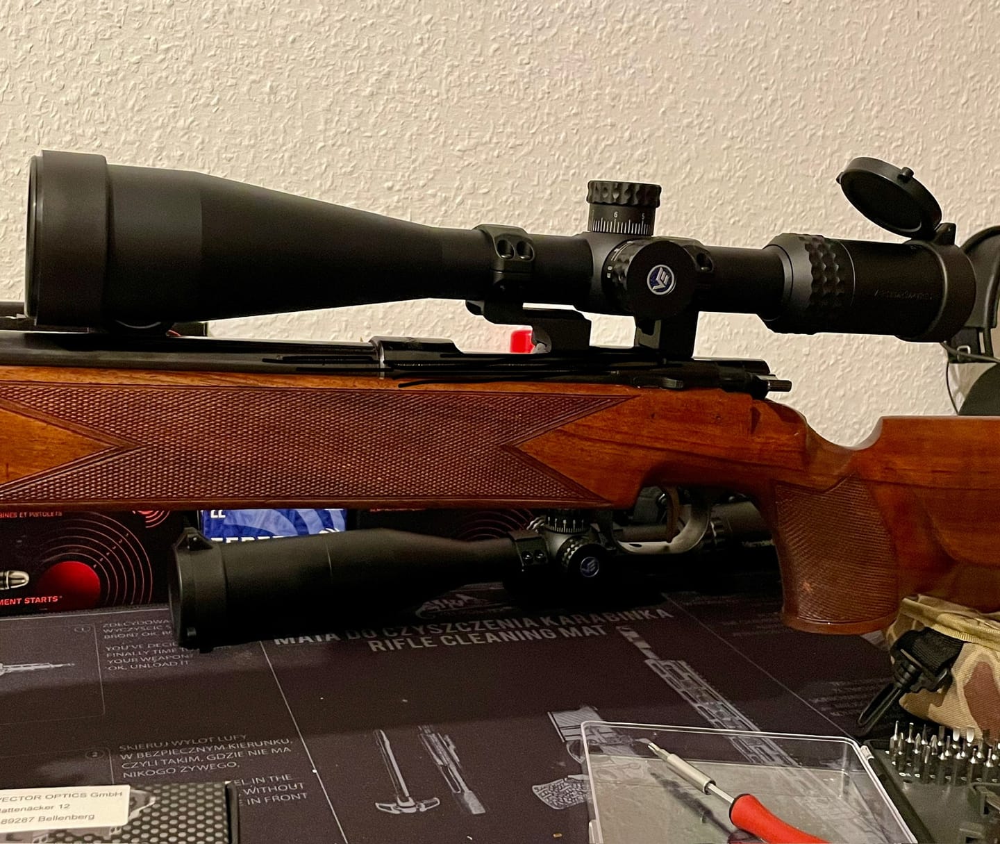 Customer photo review of Vector Optics Cantilever Montageringe 30mm (h=32mm)
