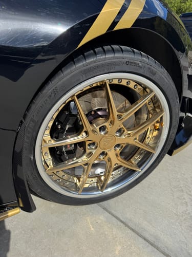 Customer photo review of CUSTOM 2-PIECE FORGED WHEELS: RV-DR08