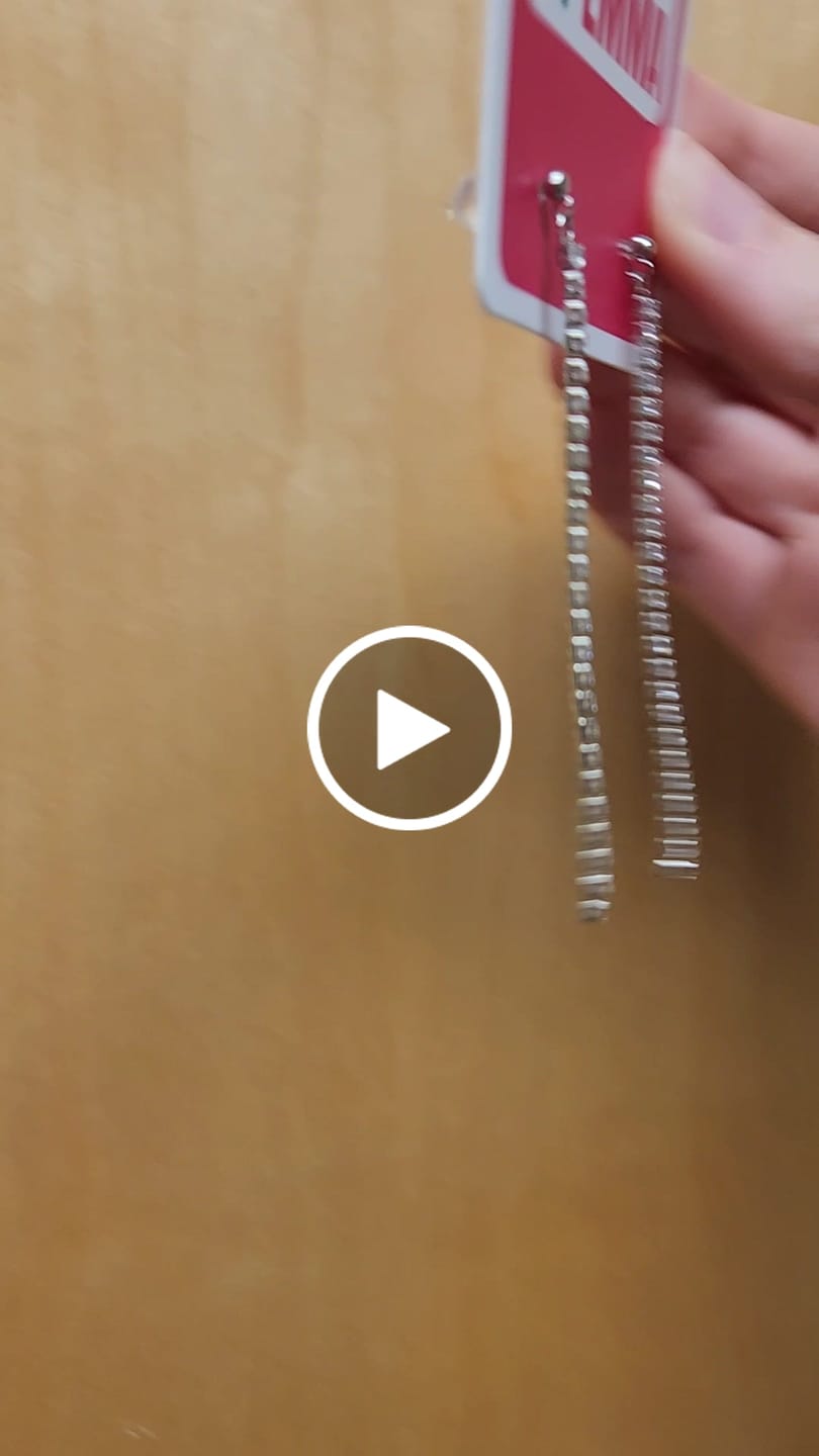 Customer video review of Faux Diamond Drip Dangles Hypoallergenic Earrings for Sensitive Ears Made with Plastic Posts