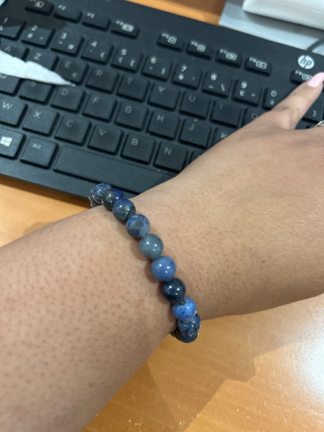 Customer photo review of Bracelet Dumortiérite
