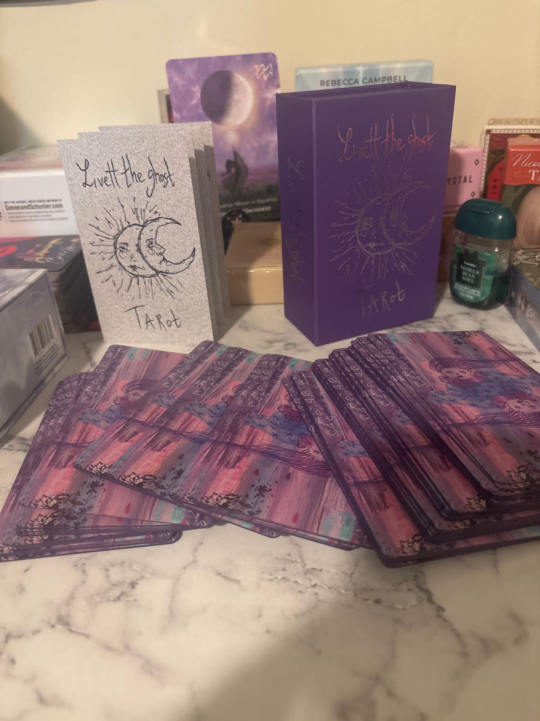 Customer photo review of Livett The Ghost Tarot