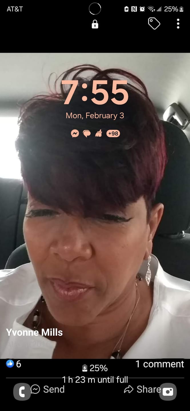 Customer photo review of Sensationnel Empire 100% Human Hair Yaki Weave - 8" Inch