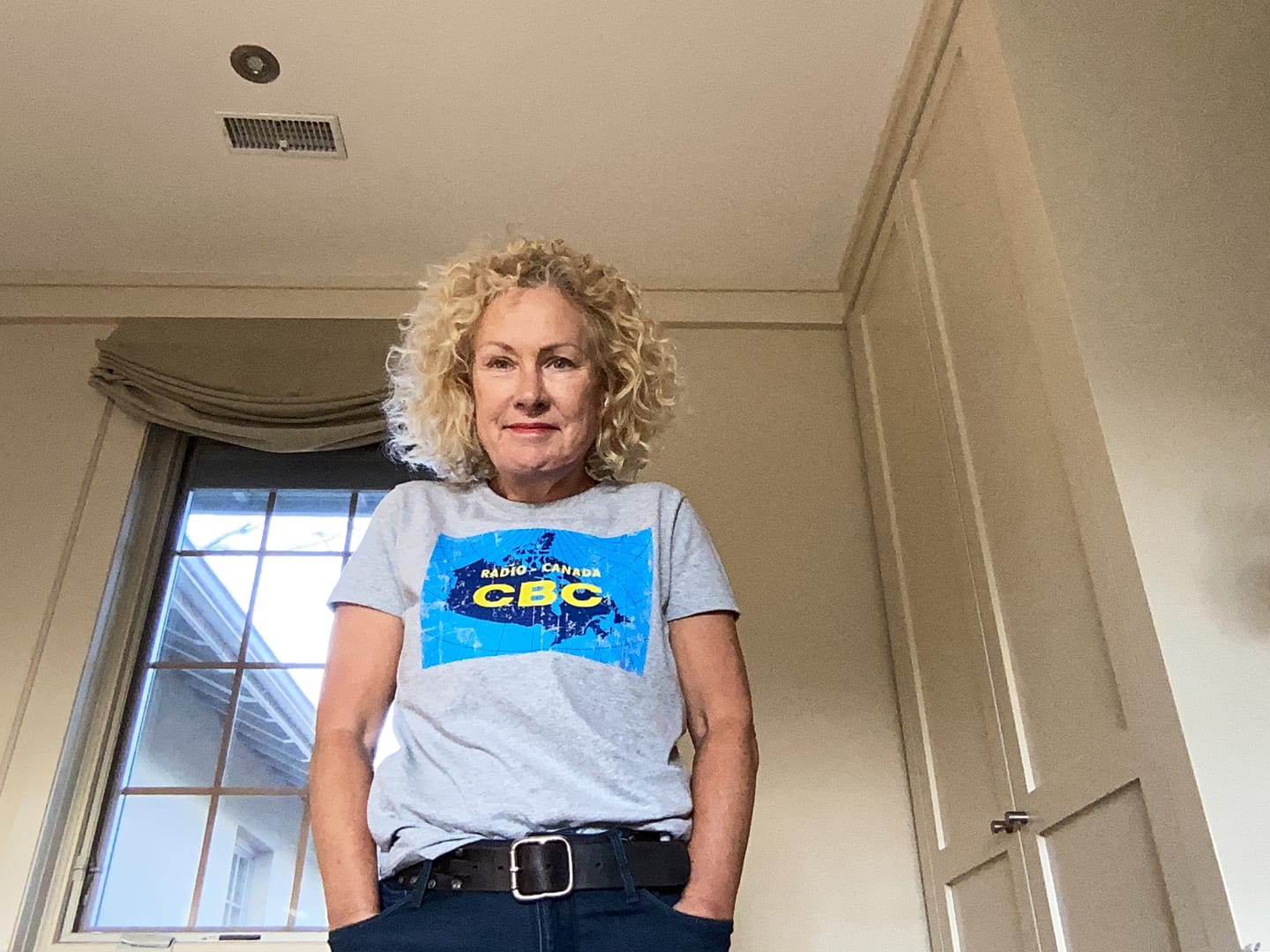 Customer photo review of Vintage CBC Thunderbolt Logo T-shirt