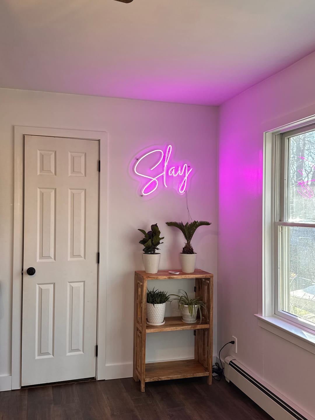 Customer photo review of Custom Neon Sign Outdoor Personalized LED Name Light