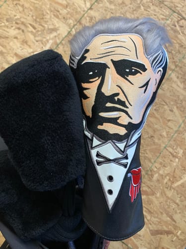 Customer photo review of The Golfather Headcover