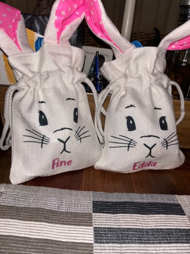 Customer photo review of Osterhasen - in 3 verschiedenen Farben