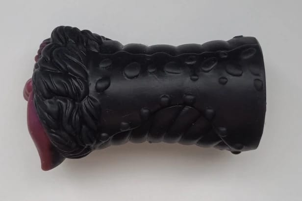 Customer photo review of Chimera's Embrace: Plush Furry Fleshlight Masturbator Toy