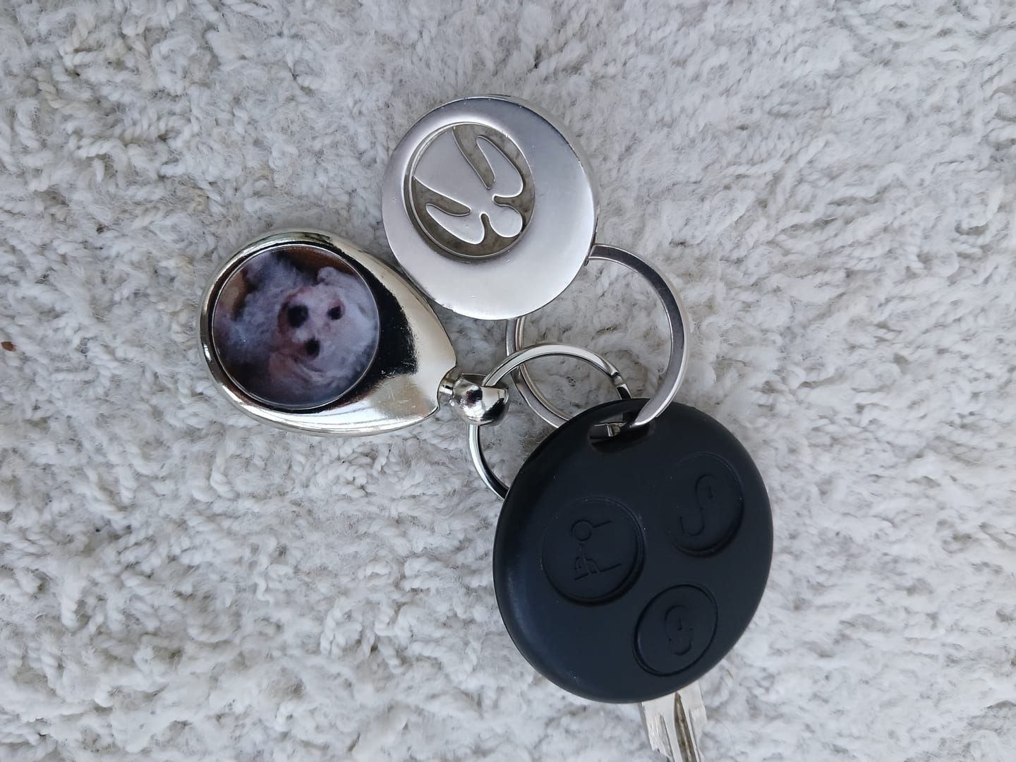 Customer photo review of Schlüsselanhänger-Bundle Tropfen 3x dein Foto für nur 19,90 €