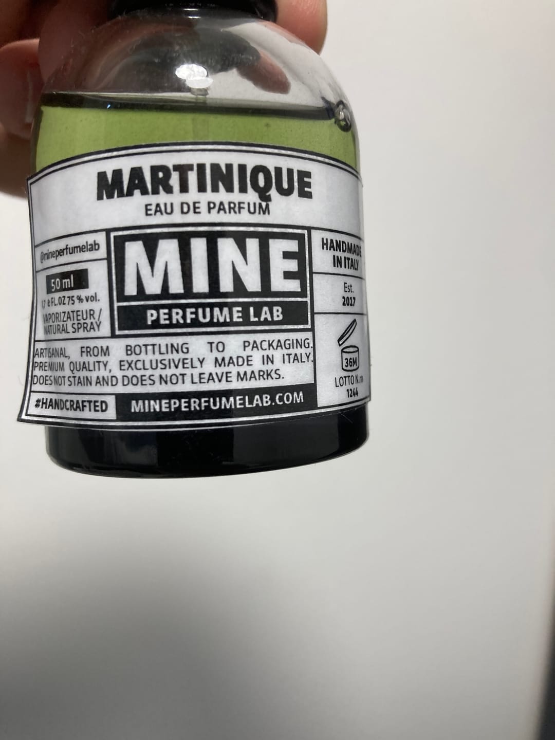 Customer photo review of MARTINIQUE