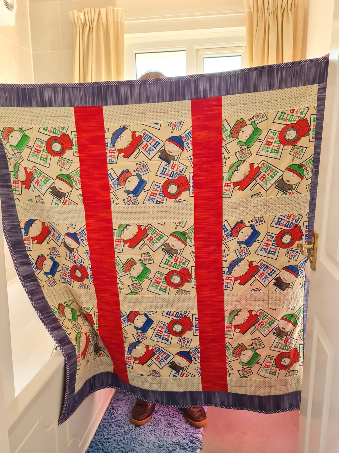 Customer photo review of Special Offer #2 - Plain Polar Fleece Fabric - 2 metre Pre-cut