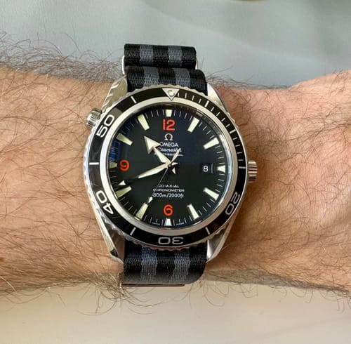 Customer photo review of HD Bond Nylon Watch Strap