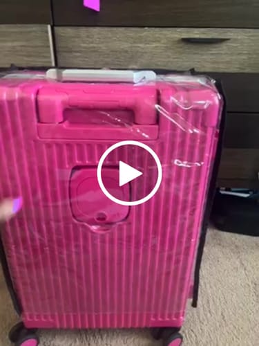 Customer video review of Luggage Cover