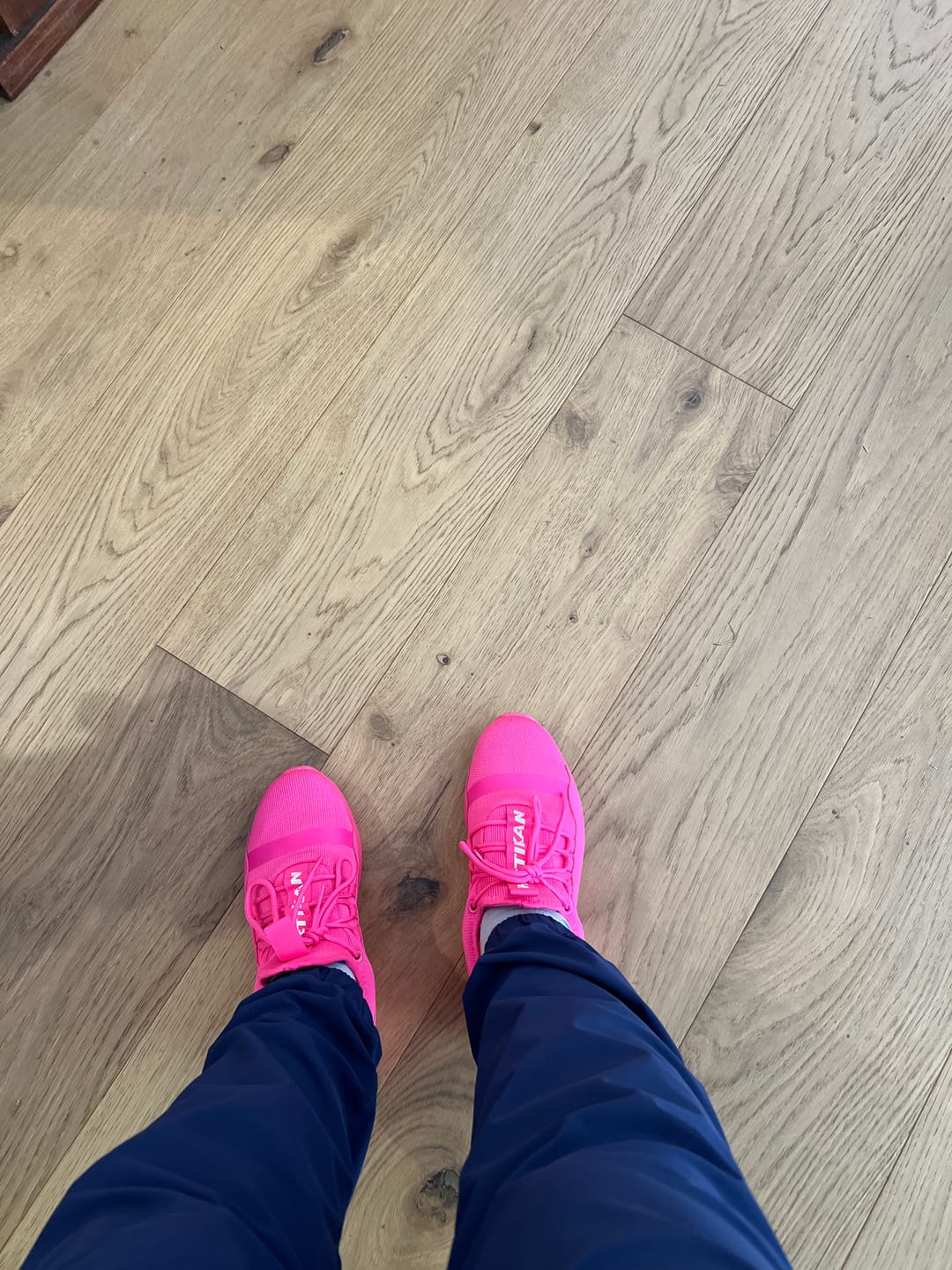 Customer photo review of ALTIS Pink Sneakers