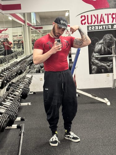 Customer photo review of Void Tech™ Berserker Compression [CRIMSON RED]