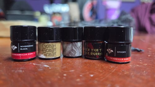 Customer photo review of Set of 5 1ml sample vials