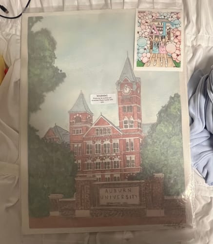 Customer photo review of 17x23 Giclee Fine Art Prints