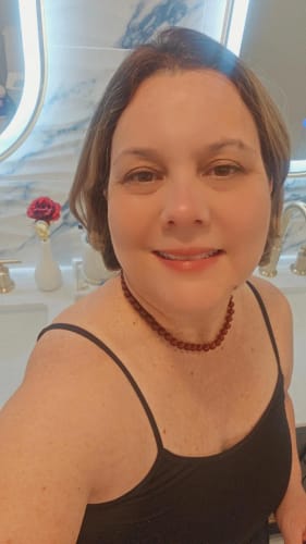 Customer photo review of Small Gia Necklace