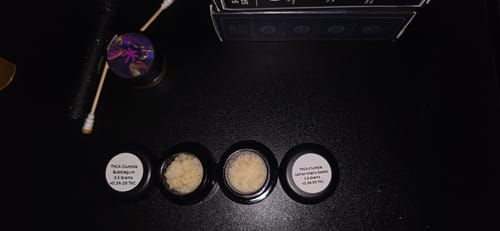 Customer photo review of Lemon Cherry Gelato THCA Crumble