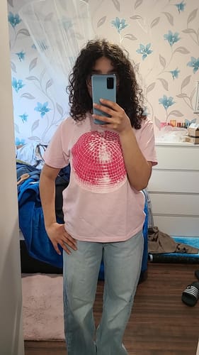 Customer photo review of studio 54 essential baby tee