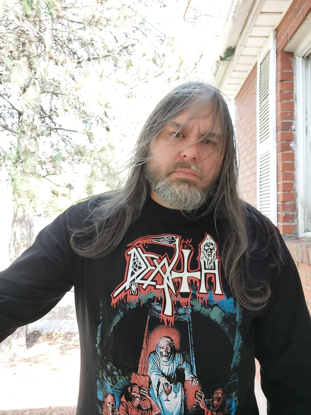 Customer photo review of Death - Scream Bloody Gore - Longsleeve Shirt