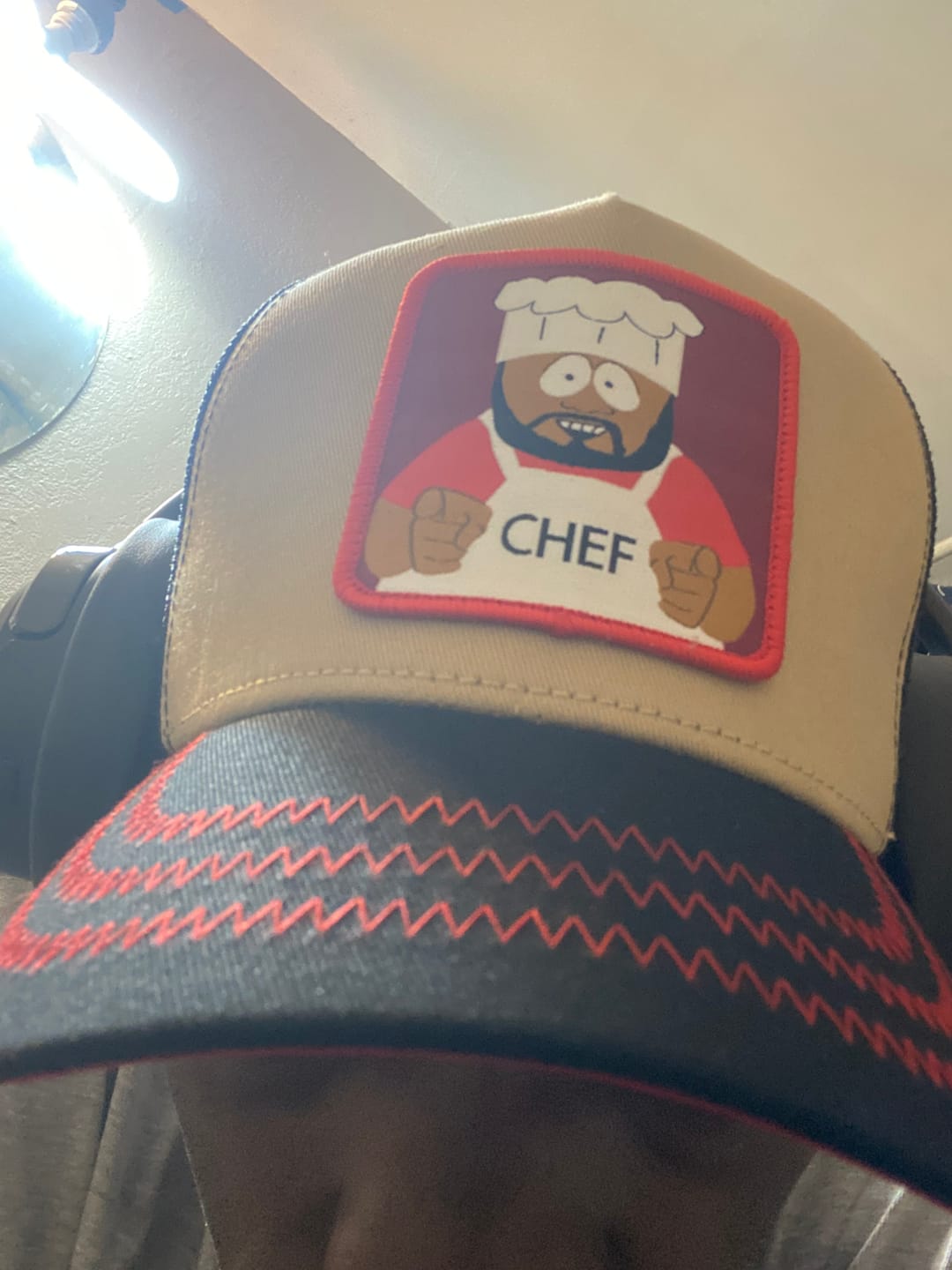 Customer photo review of OVERLORD X South Park: Chef Trucker Cap