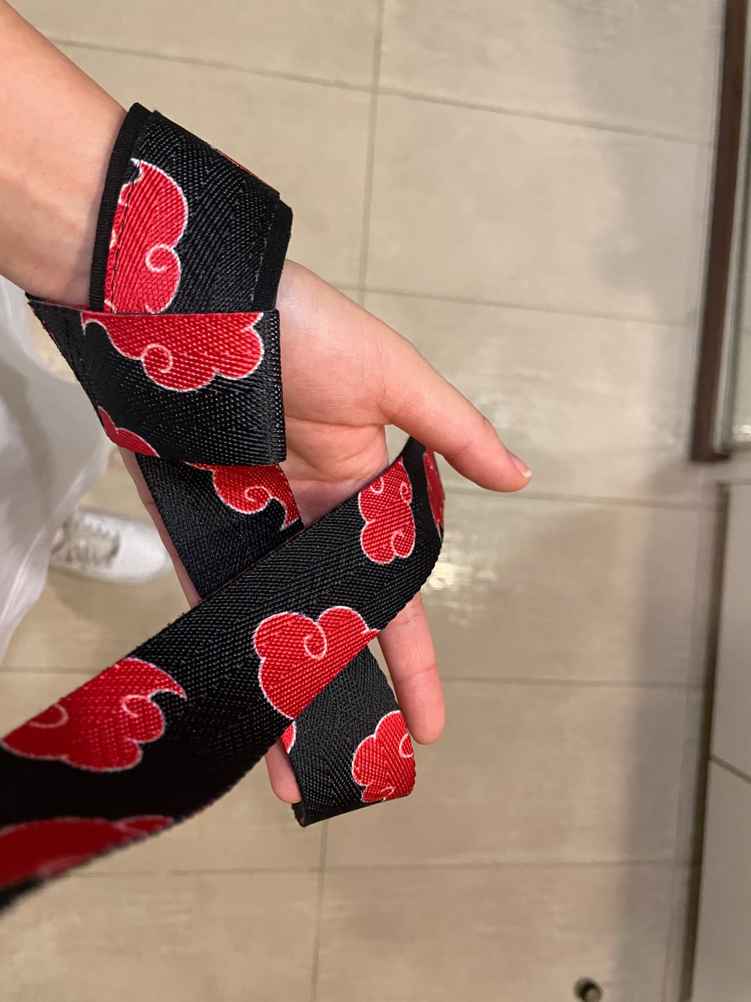Customer photo review of Akatsuki Lifting Straps