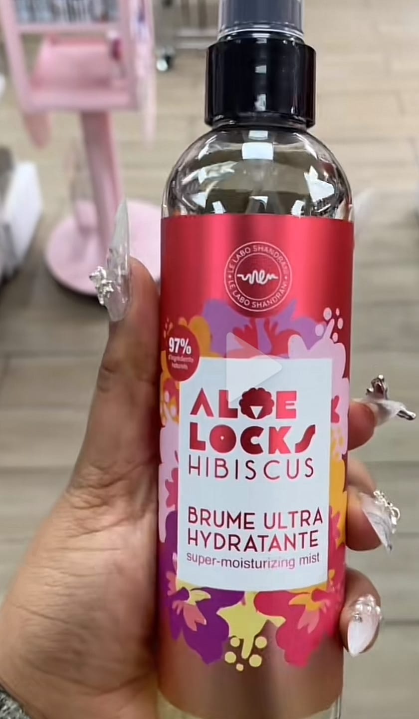 Customer photo review of Aloé Locks - Brume Hydratante & rafraîchissante