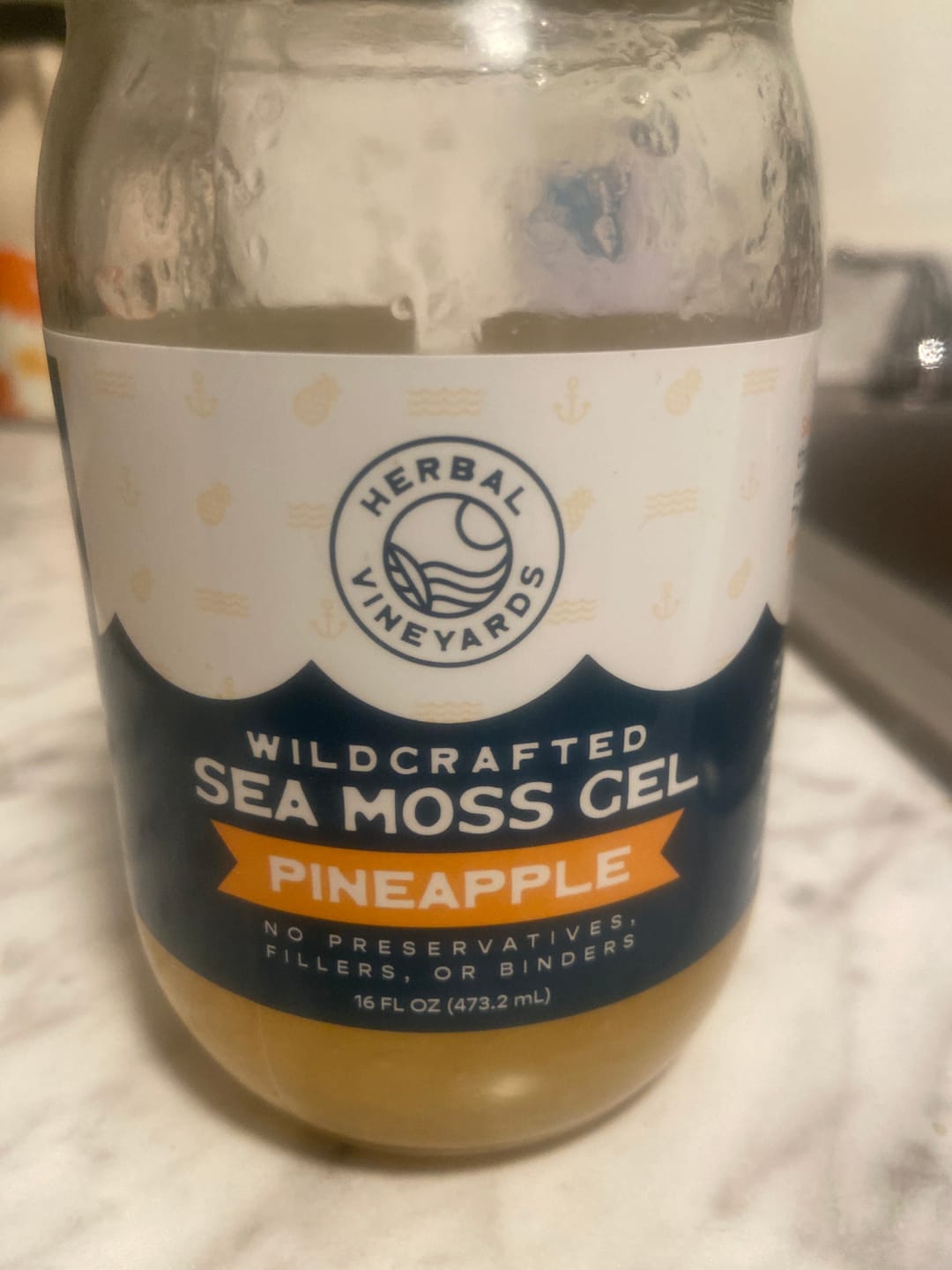 Customer photo review of EXCLUSIVE PINEAPPLE SEA MOSS GEL