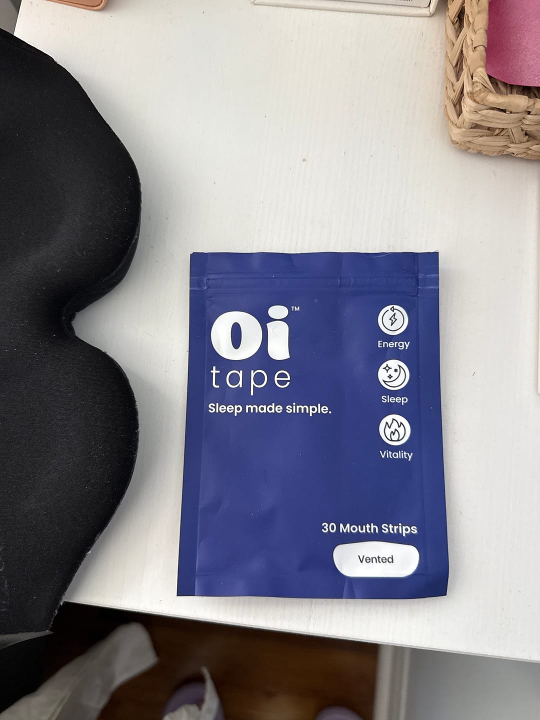 Customer photo review of oi tape™ Vented Mouth Tape