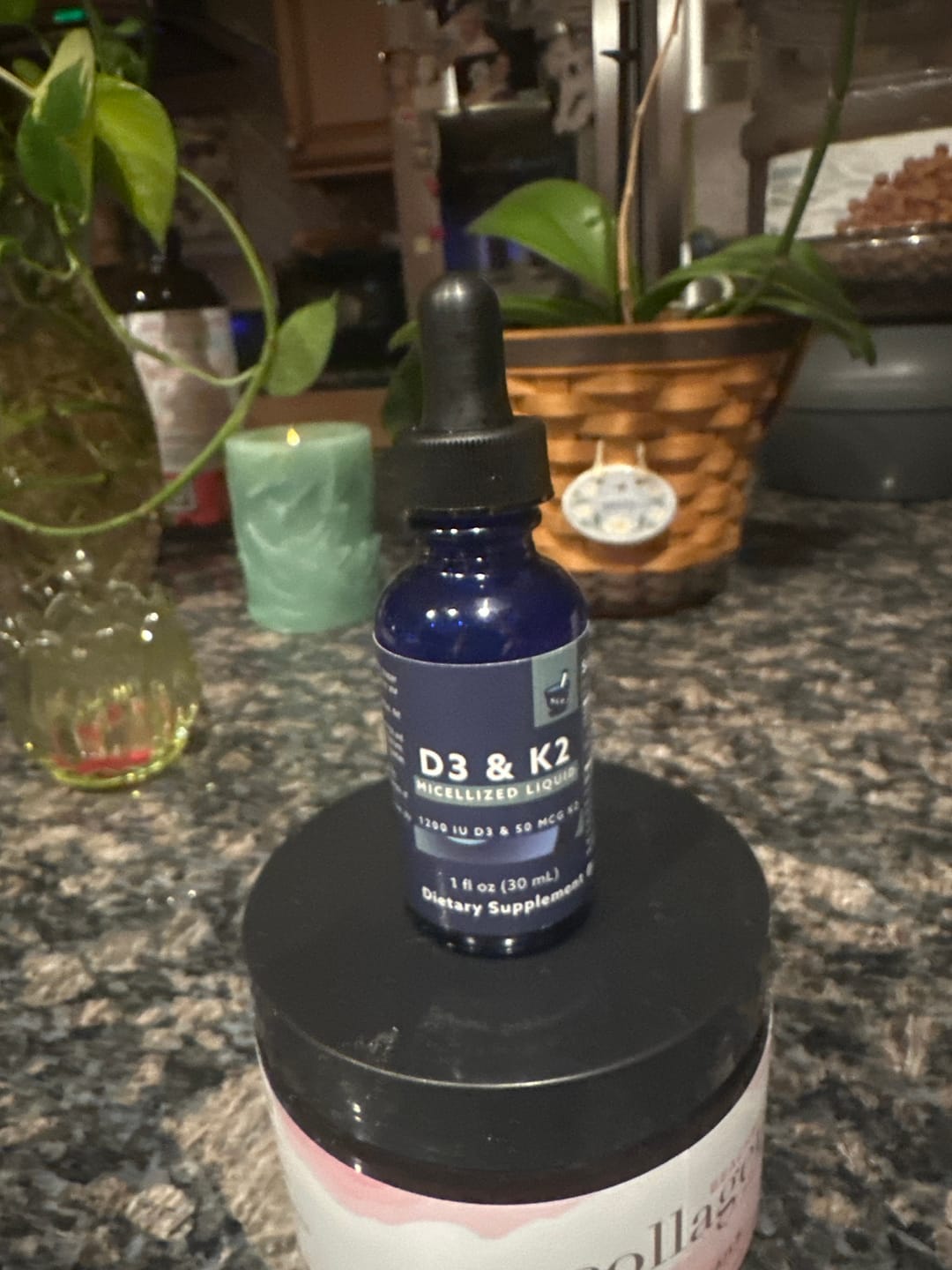 Customer photo review of D3 & K2 Micellized Liquid