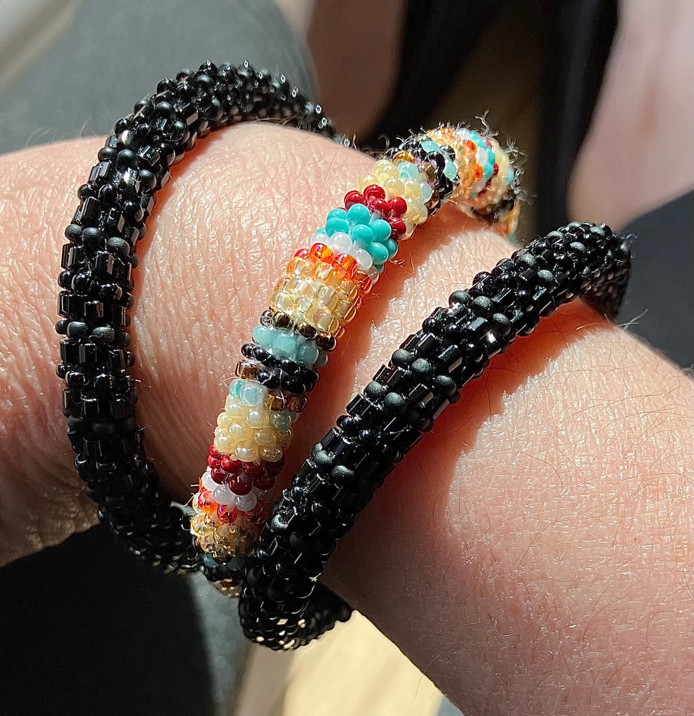 Customer photo review of Black on Black Semisolid