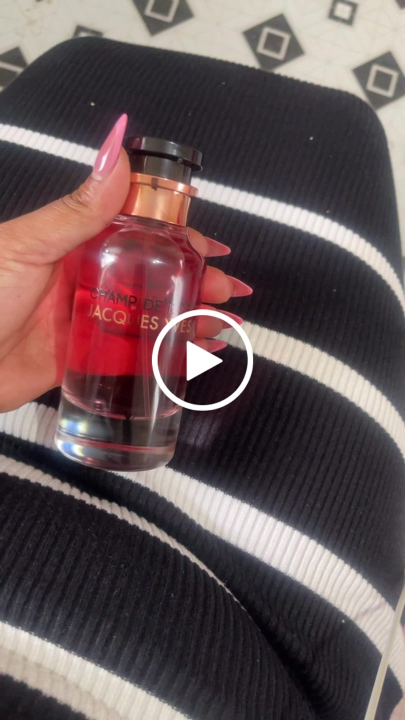 Customer video review of Champ De Rose Jacques Yves EDP perfume 100ml