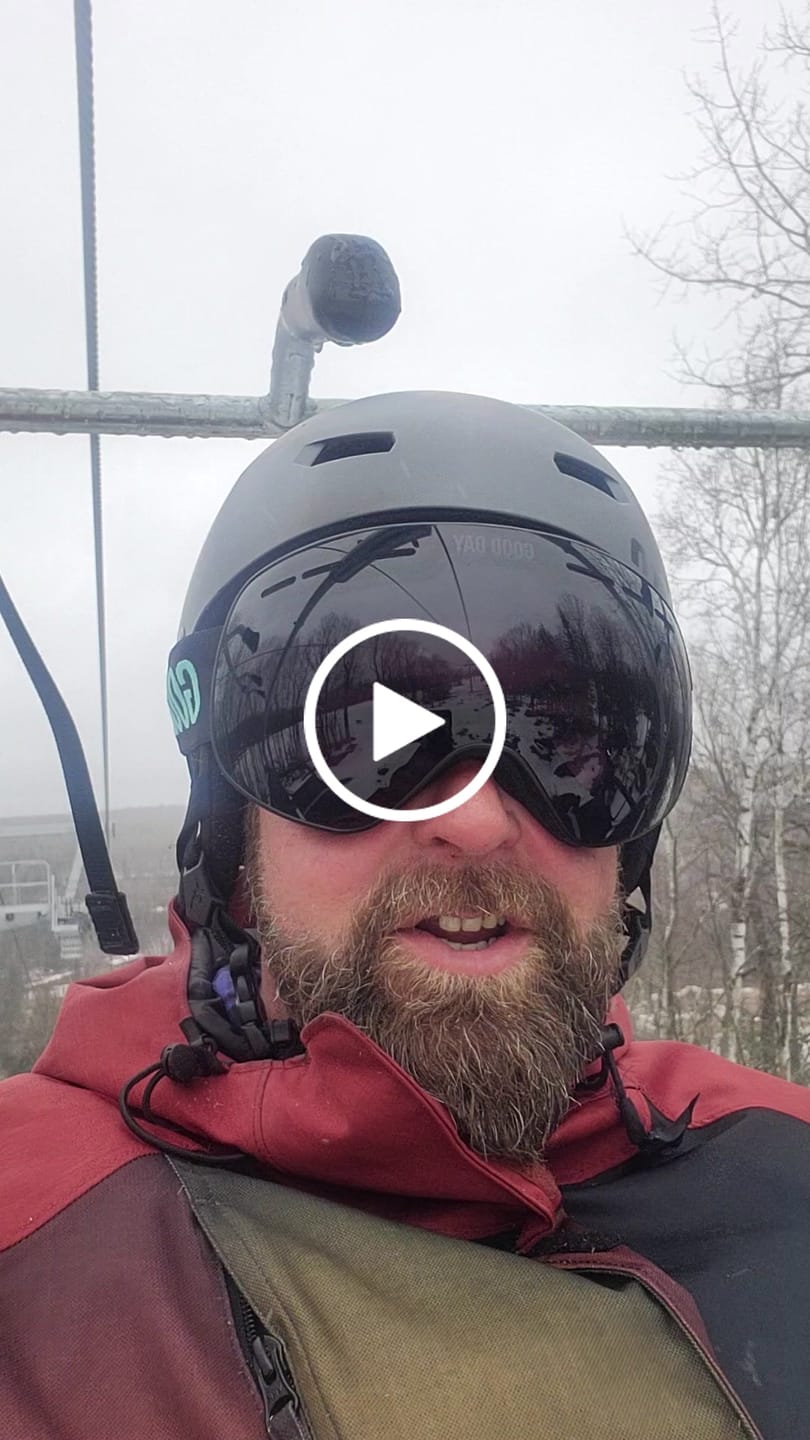 Customer video review of The Emily Snow Goggle - Photochromic Black Lens