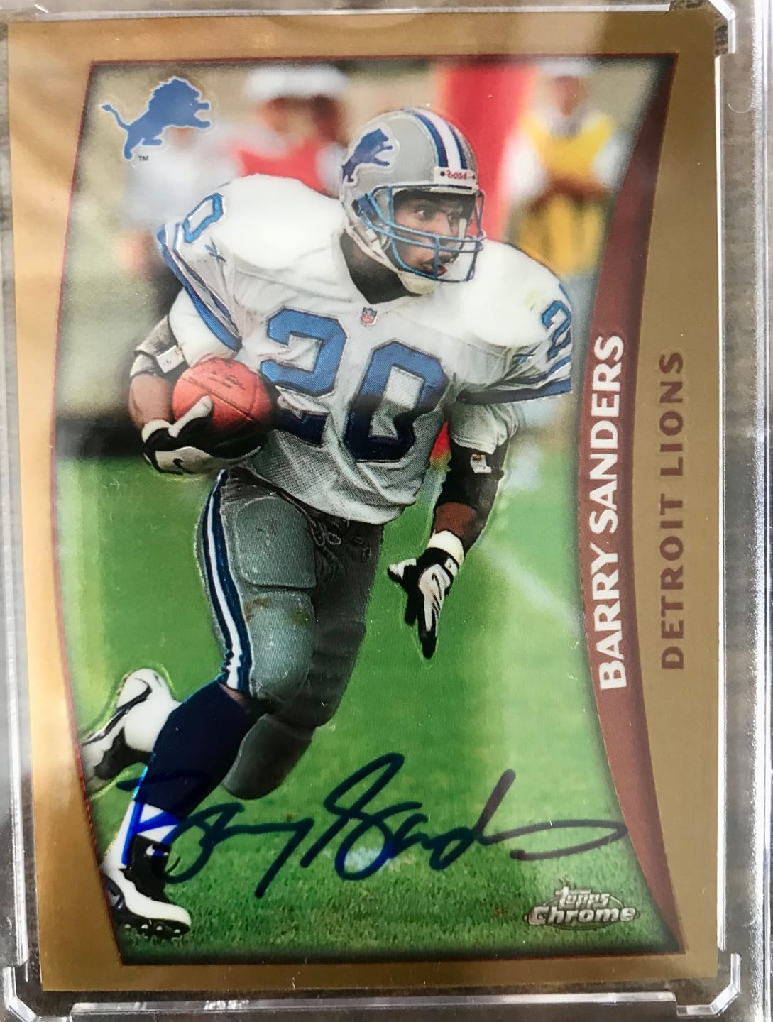Customer photo review of Barry Sanders Autograph Signing