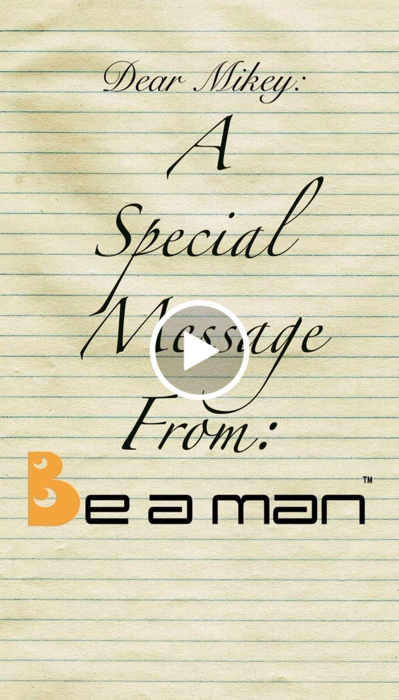 Customer video review of Personalized Be A Man Reel