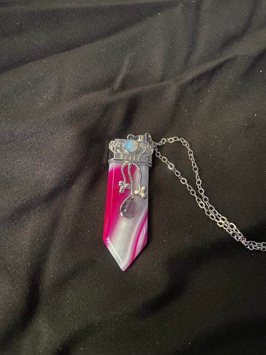 Customer photo review of Goddess Protection Necklace