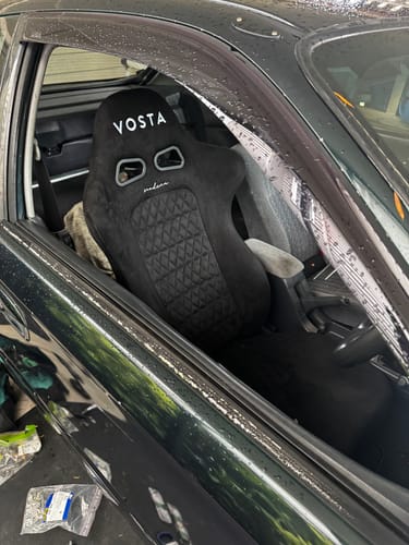 Customer photo review of VOSTA Modena Alcantara Recliner Seat - ADR Approved