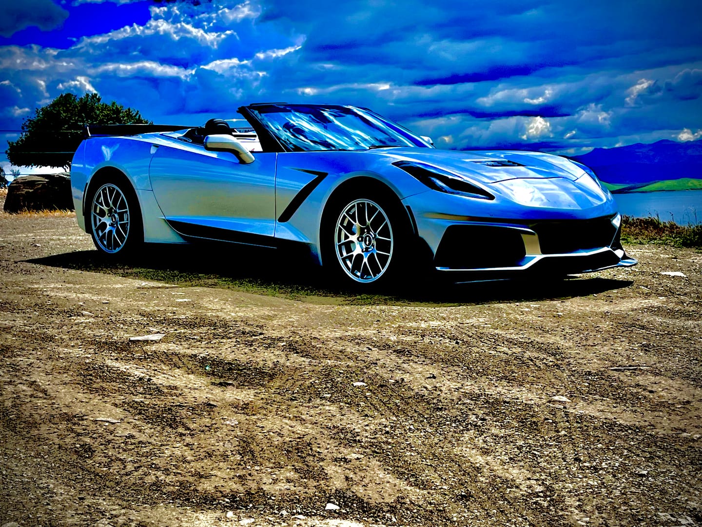 Customer photo review of Corvette C7 3" 6.2L V8 3" Connection Performance X-Pipe