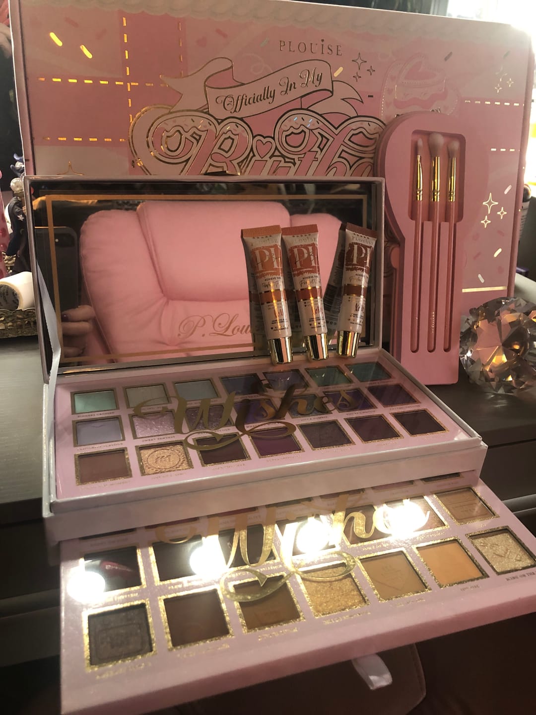 Customer photo review of P. Louise A Brand New Chapter Palette - Chapter Two