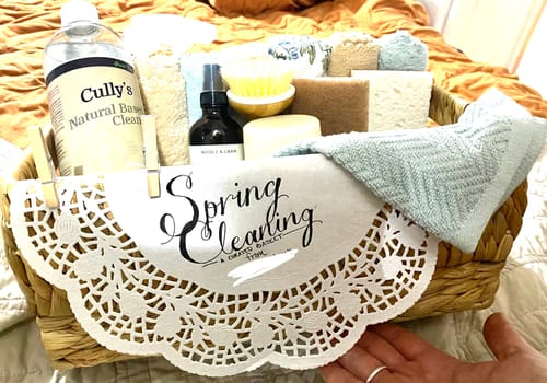 Customer photo review of Natural Based Cleaner - 3 scents/Sprayer not included