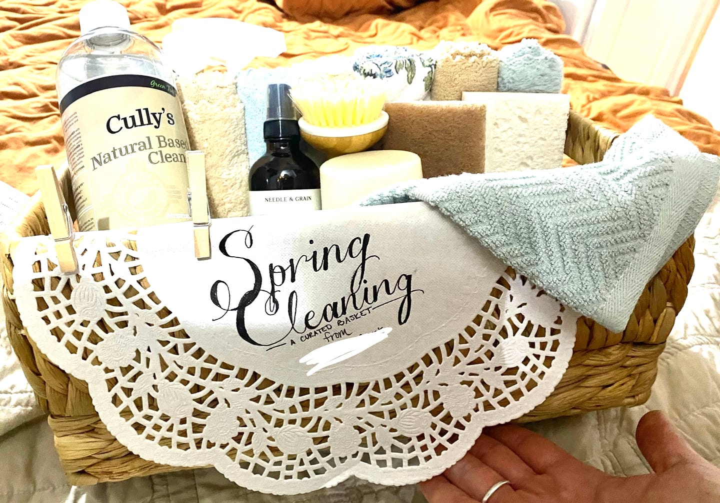 Customer photo review of Natural Based Cleaner - 3 scents/Sprayer not included